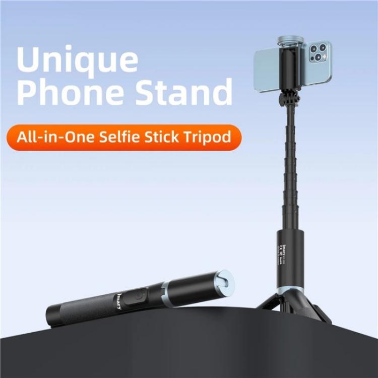 JMARY KT-259 360 Degree Rotating Phone Clip Retractable Selfie Stick Tripod, KT-259